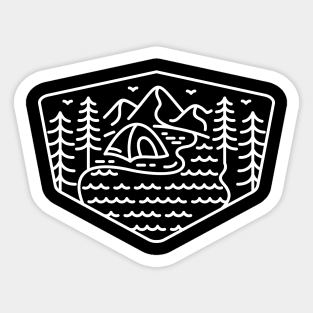 Wild Camping 2 Sticker